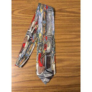 Picasso Collection By Fine Art Fashion The Tomato Plant 59x3.75 Inch Neck Tie